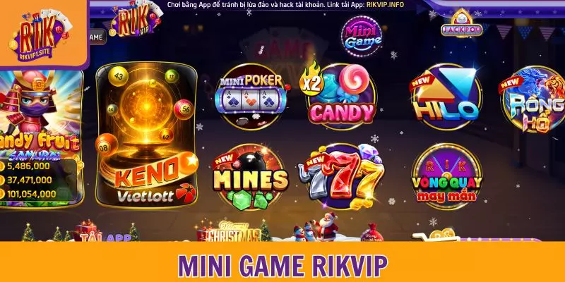 Sảnh mini game RIKVIP