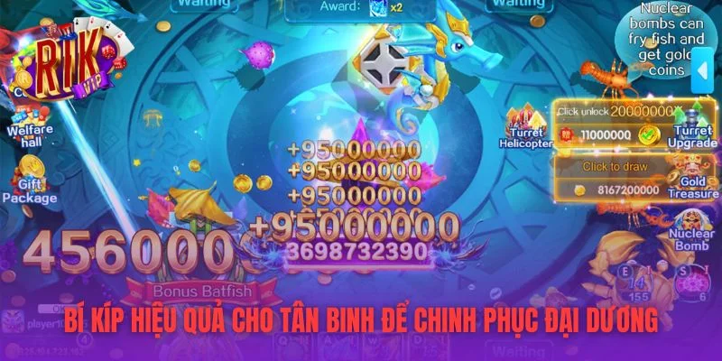 Bí kíp hiệu quả cho tân binh để chinh phục đại dương
