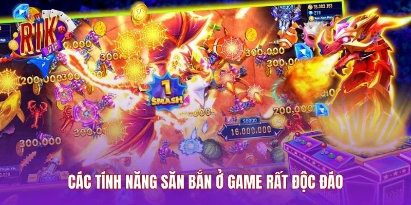 Các tính năng săn bắn ở game rất độc đáo